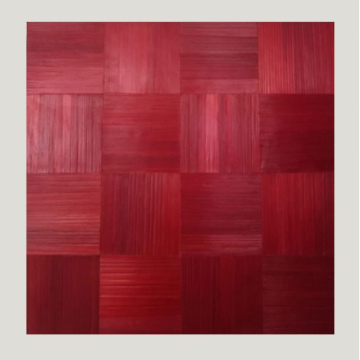 Tableau Damier Rouge